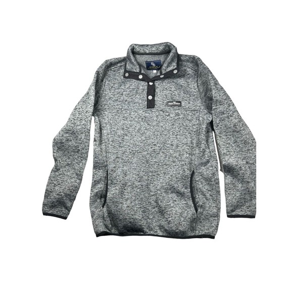 Simply Southern Tried and True  Womens Pullover Jacket‎ Mock Neck large gray - Picture 1 of 5